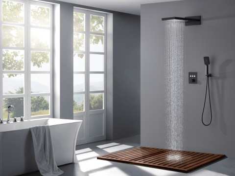 Thermostatische inbouw regendoucheset - Tuatara