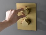 Thermostatische inbouw regendoucheset - Pointer