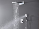 Thermostatische inbouw regendoucheset - Tuatara