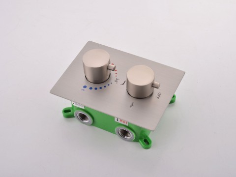 Thermostatische inbouw regendoucheset - Degu