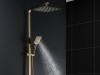 Thermostatisch opbouw regendoucheset - Cormor