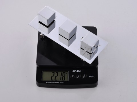Thermostatische inbouw regendoucheset - Vanga