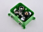 Thermostatische inbouw regendoucheset - Saga