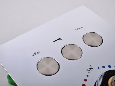 Thermostatische inbouw regendoucheset - Tuatara
