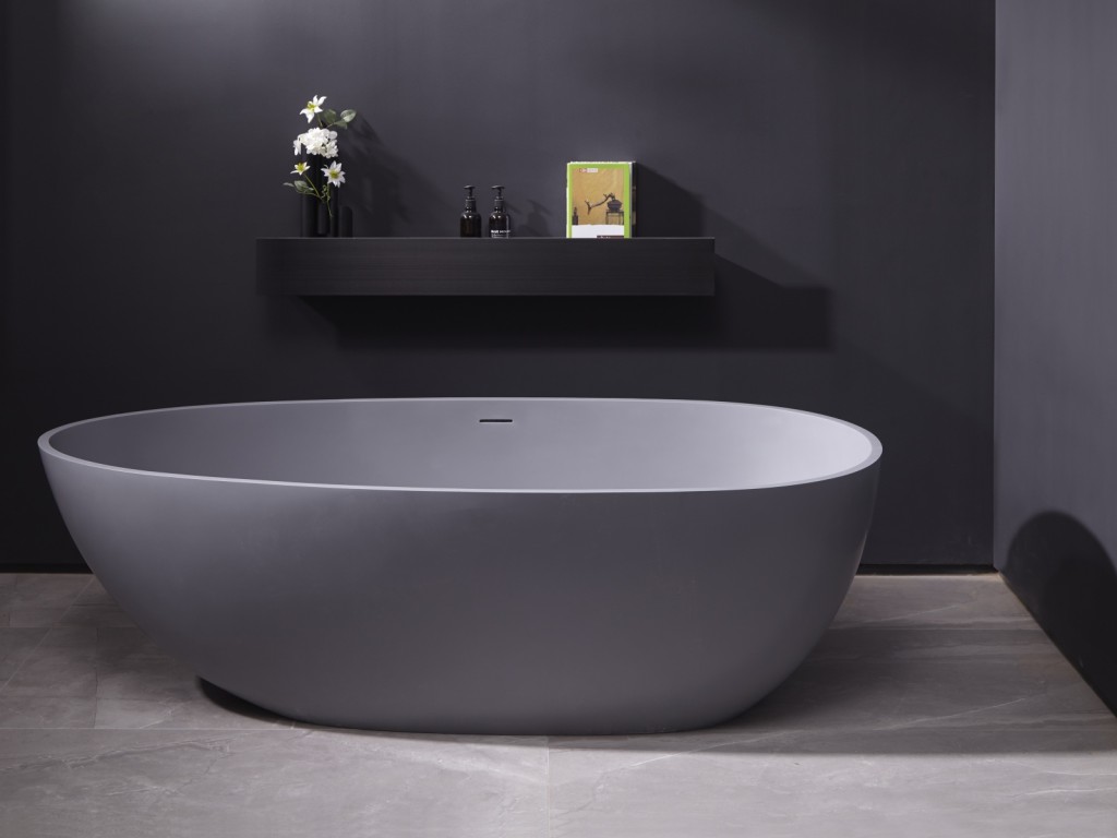 Vrijstaand bad - Solid surface - Izak