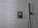 Thermostatische inbouw regendoucheset - Saga