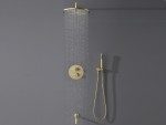 Thermostatische inbouw regendoucheset - Yuma