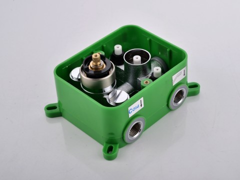 Thermostatische inbouw regendoucheset - Tuatara