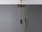 Thermostatische inbouw regendoucheset - Hake