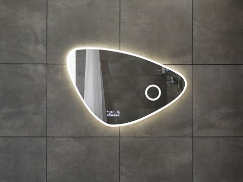 LED Badkamerspiegel - Bluetooth en speakers - Catina