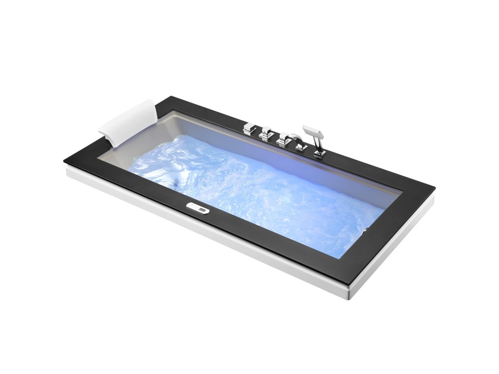 Inbouw massagebad - Solid surface top - Delano 