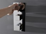Thermostatische inbouw regendoucheset - Vanga