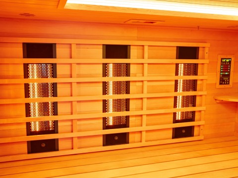 Sauna met infrarood stralers - John