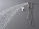 Thermostatische inbouw regendoucheset - Saga