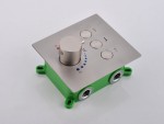 Thermostatische inbouw regendoucheset - Tuatara