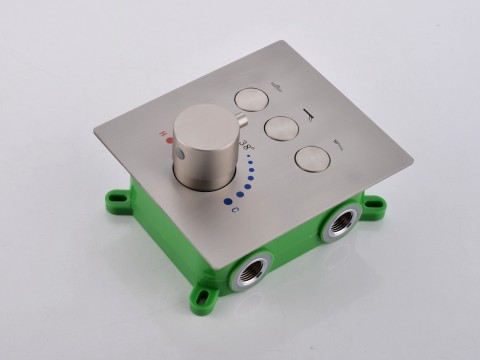 Thermostatische inbouw regendoucheset - Tuatara