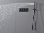 Thermostatisch inbouw regendoucheset - Okapi