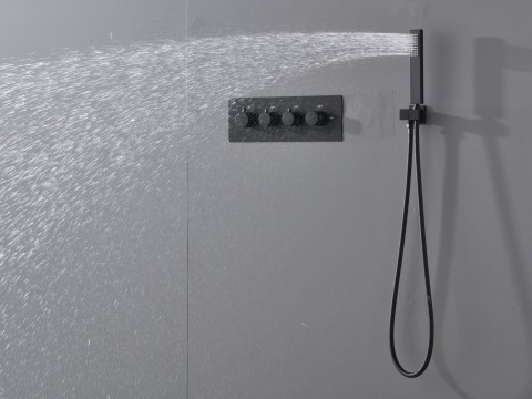 Thermostatisch inbouw regendoucheset - Okapi