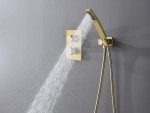 Thermostatische inbouw regendoucheset - Pointer