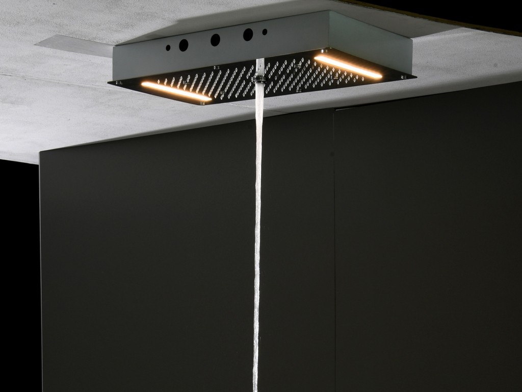 5 in 1 thermostatisch inbouw regendoucheset - Lion 
