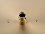 Thermostatische inbouw regendoucheset - Yuma