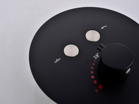 Thermostatische inbouw regendoucheset - Bombay
