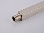 Thermostatische inbouw regendoucheset - Saga