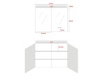 Badkamermeubelset (100cm) - Greg