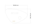 LED Badkamerspiegel - Bluetooth en speakers - Catina