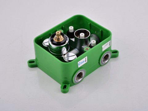 Thermostatische inbouw regendoucheset - Tuatara