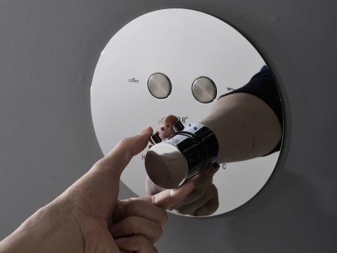 Thermostatische inbouw regendoucheset - Bombay
