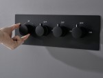 Thermostatisch inbouw regendoucheset - Okapi
