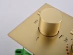 Thermostatische inbouw regendoucheset - Pointer