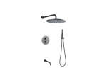 Thermostatische inbouw regendoucheset - Yuma 