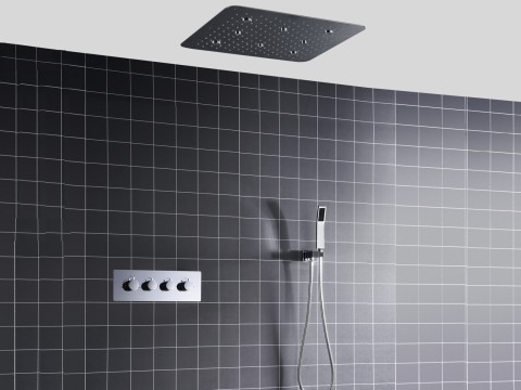 Thermostatisch inbouw regendoucheset - Okapi 