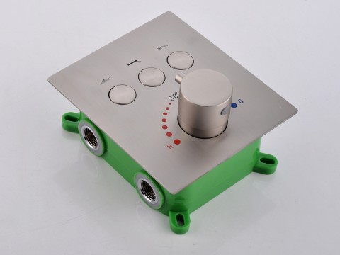 Thermostatische inbouw regendoucheset - Tuatara