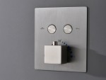 Thermostatische inbouw regendoucheset - Saga