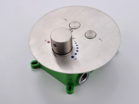 Thermostatische inbouw regendoucheset - Bombay