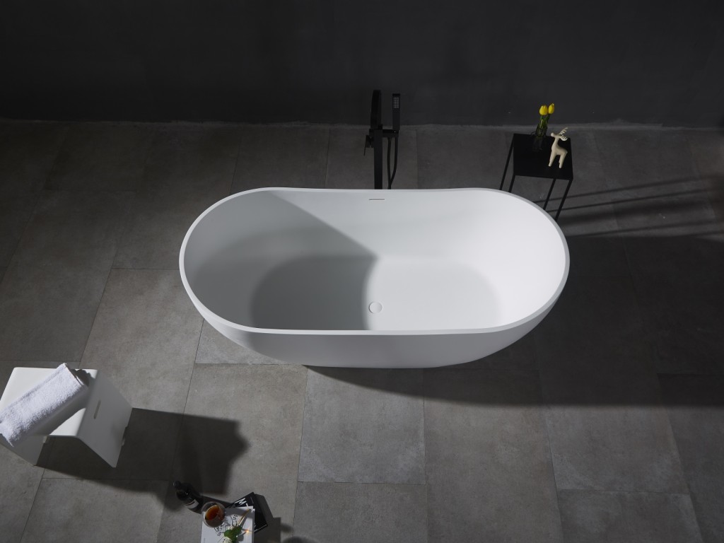 Vrijstaand bad - Solid surface - Chad