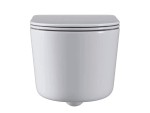 Hangend compact toilet - Kreta