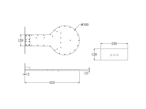 Thermostatisch inbouw regendoucheset - Waterval - Jack
