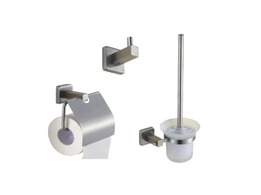 Luxe toiletaccessoires set 3-delig - Duke