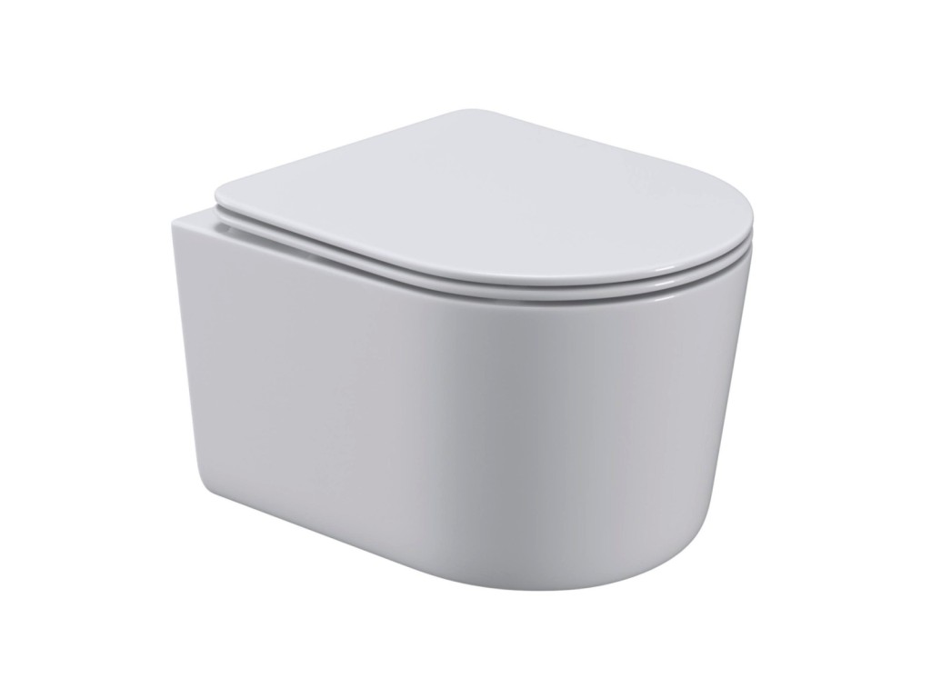 Hangend compact toilet - Kreta