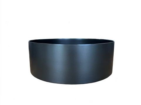 RVS Wasbak - Rond - 40cm - Gunmetal Grey