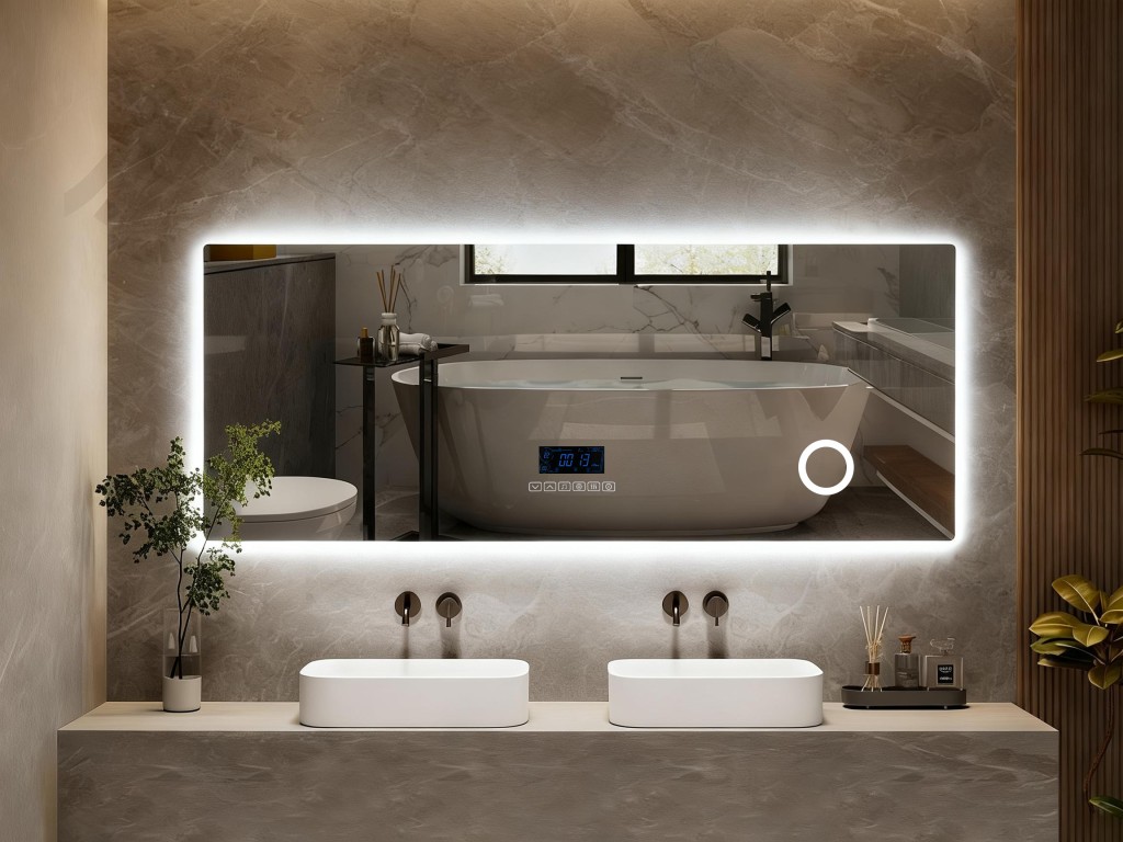 LED Badkamerspiegel - Bluetooth - Yade