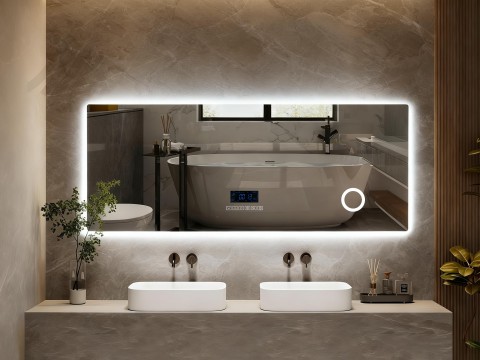 LED Badkamerspiegel - Bluetooth - Yade