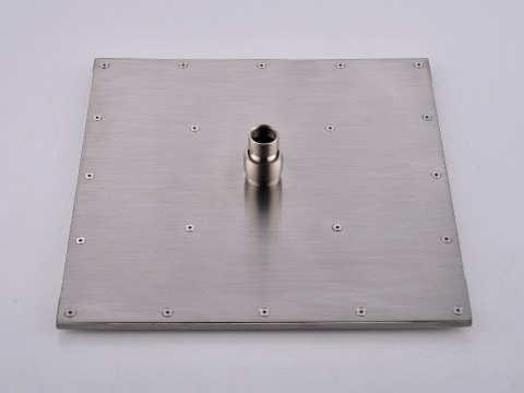 Thermostatische inbouw regendoucheset - Saga