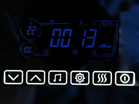 LED Badkamerspiegel - Bluetooth - Yade