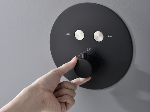Thermostatische inbouw regendoucheset - Bombay