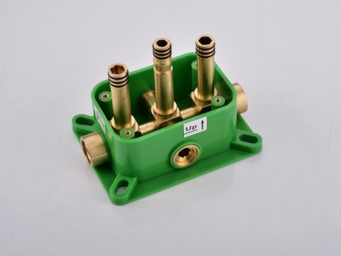 Thermostatische inbouw regendoucheset - Tuatara